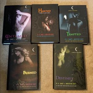 Books 4-7 & 9 of A House of Night series